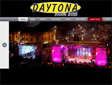 Tablet Screenshot of daytonastagehire.com